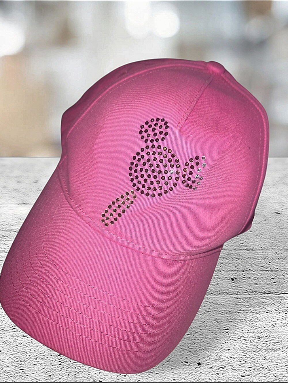 Disney Parks Jeweled Mickey Mouse Ice Cream Bar Cap
